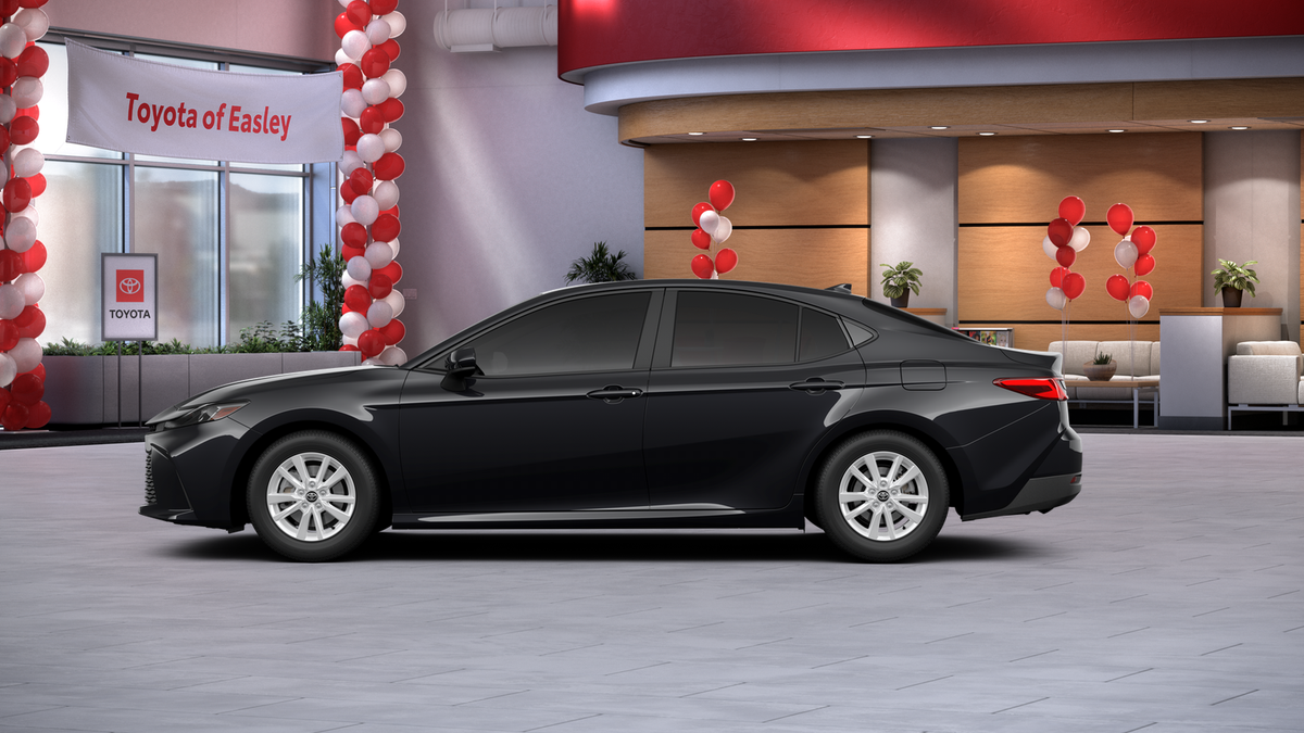 New 2026 Midnight Black Metallic Toyota LE image 4