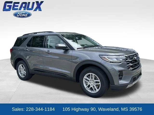 New 2026 Carbonized Gray Metallic Ford Active image 1