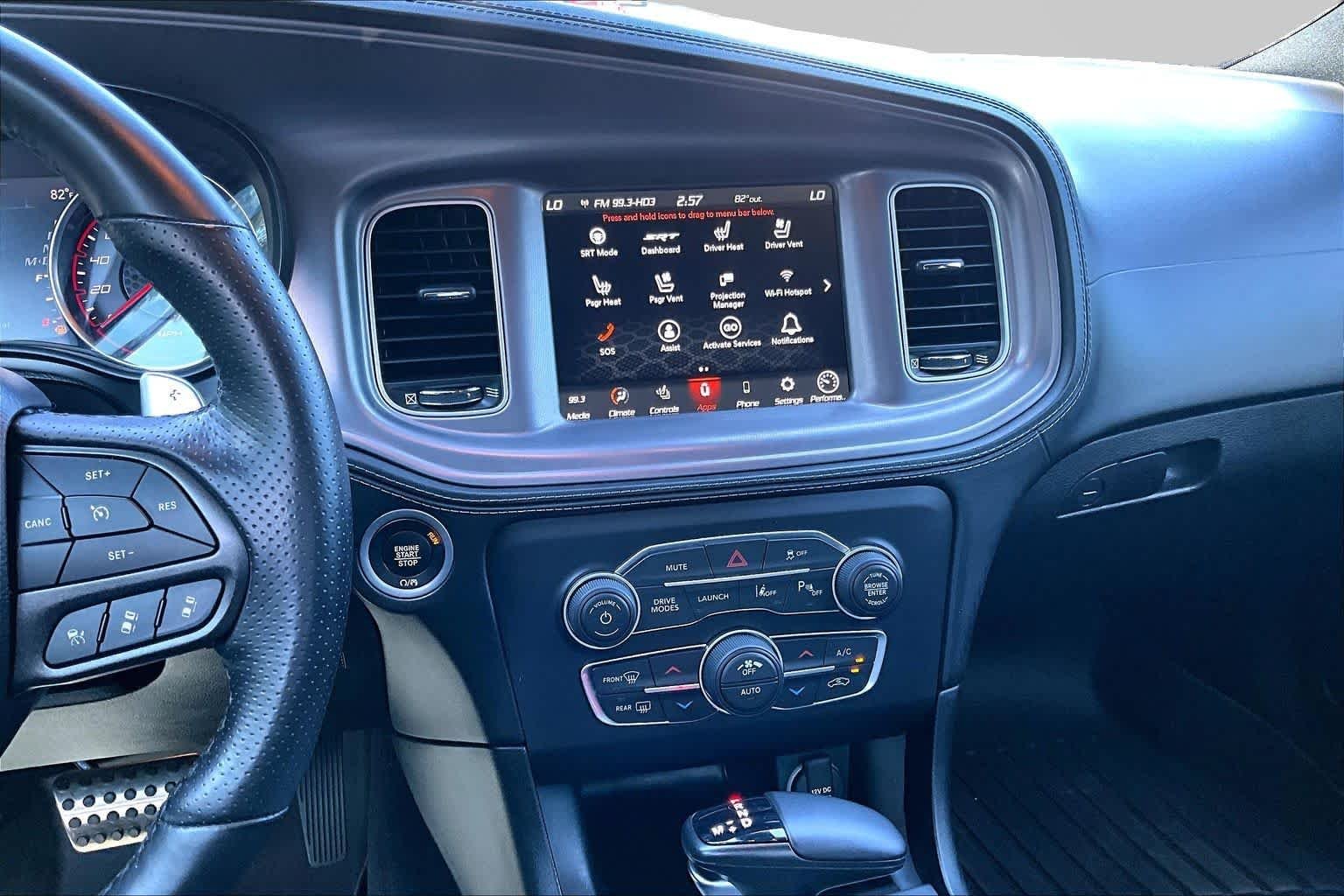 Used 2023 Pitch Black Clearcoat Dodge Scat Pack image 13