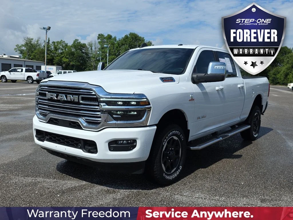 Used 2025 White Ram Laramie image 2