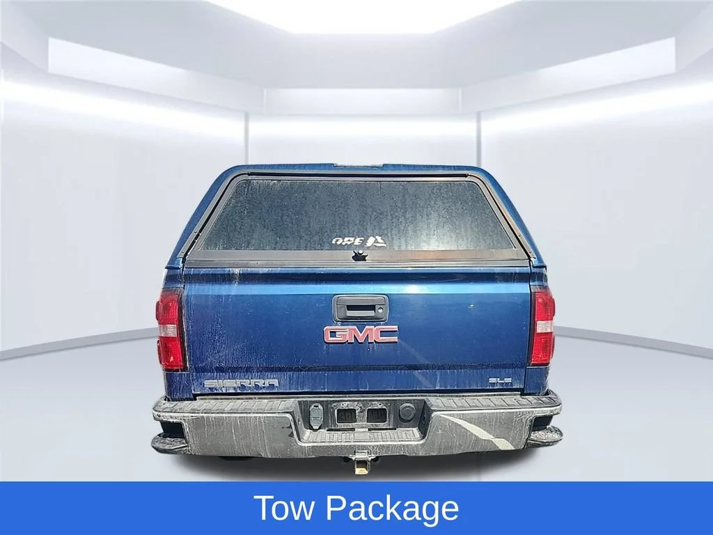 Used 2015 STONE BLUE METALLIC GMC SLE image 5