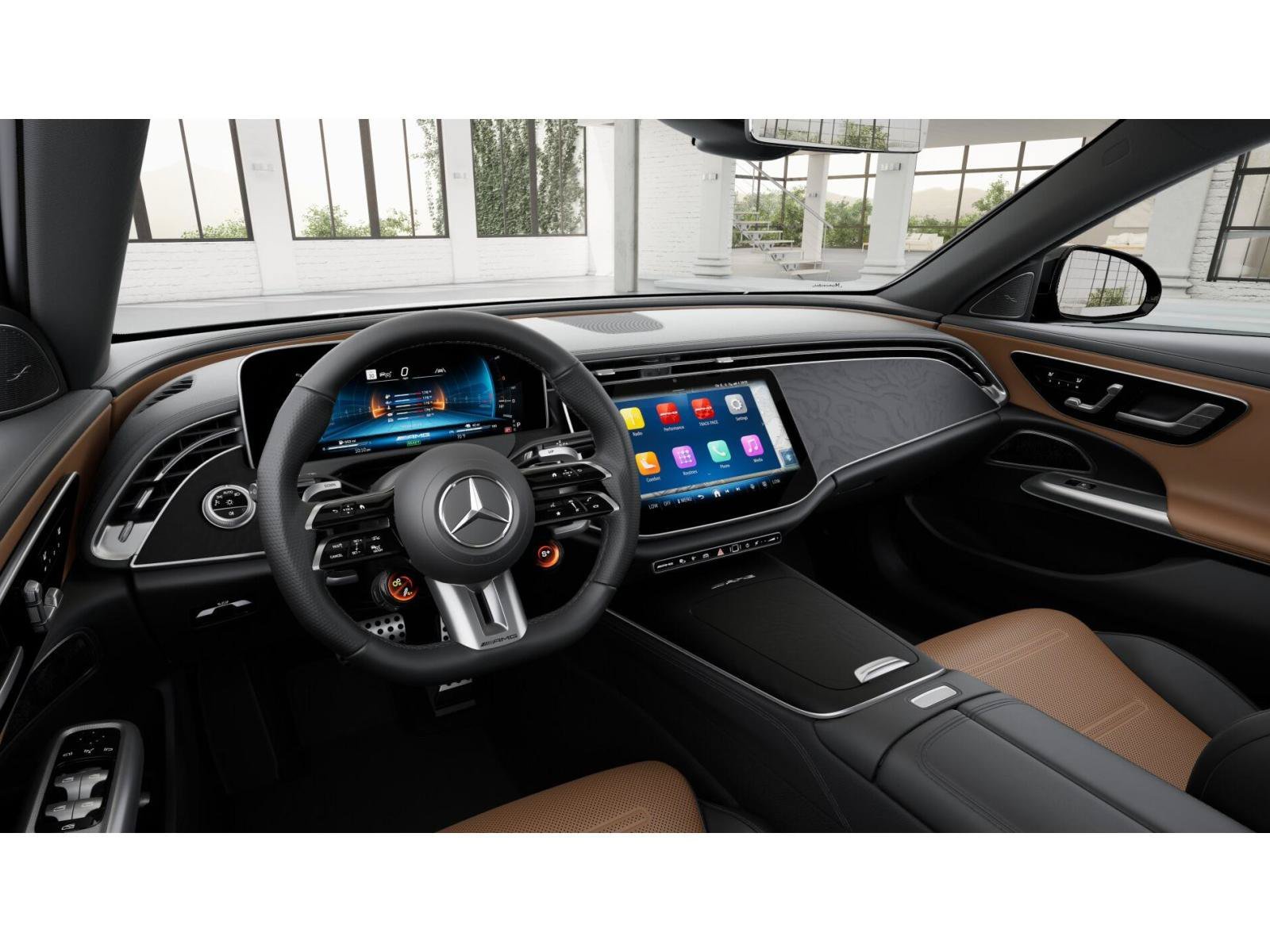 New 2027 Graphite Grey Metallic Mercedes-Benz AMG® E 53 E 4MATIC+ Sedan image 3