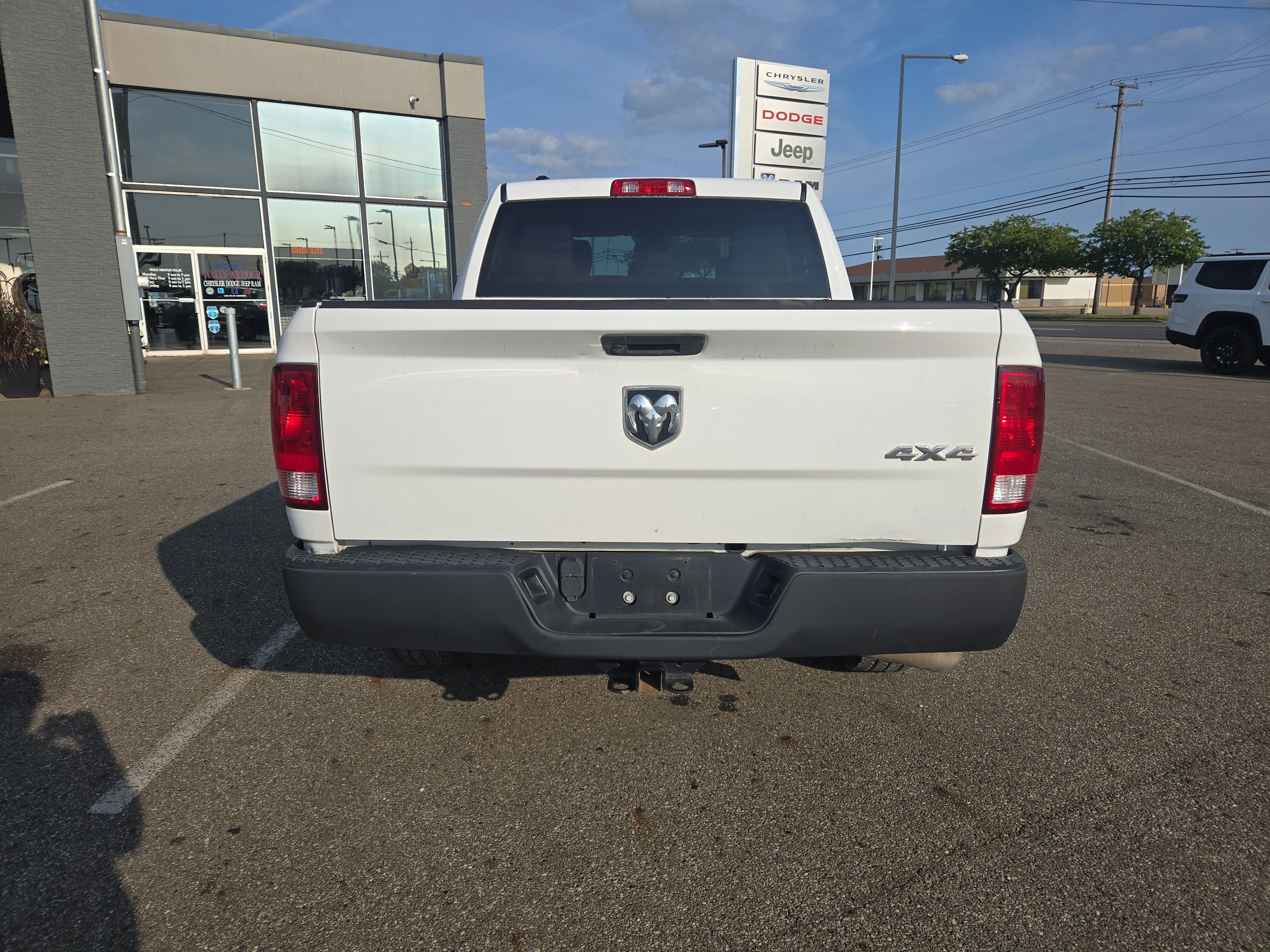 Used 2019 Bright White Clearcoat Ram Tradesman image 4