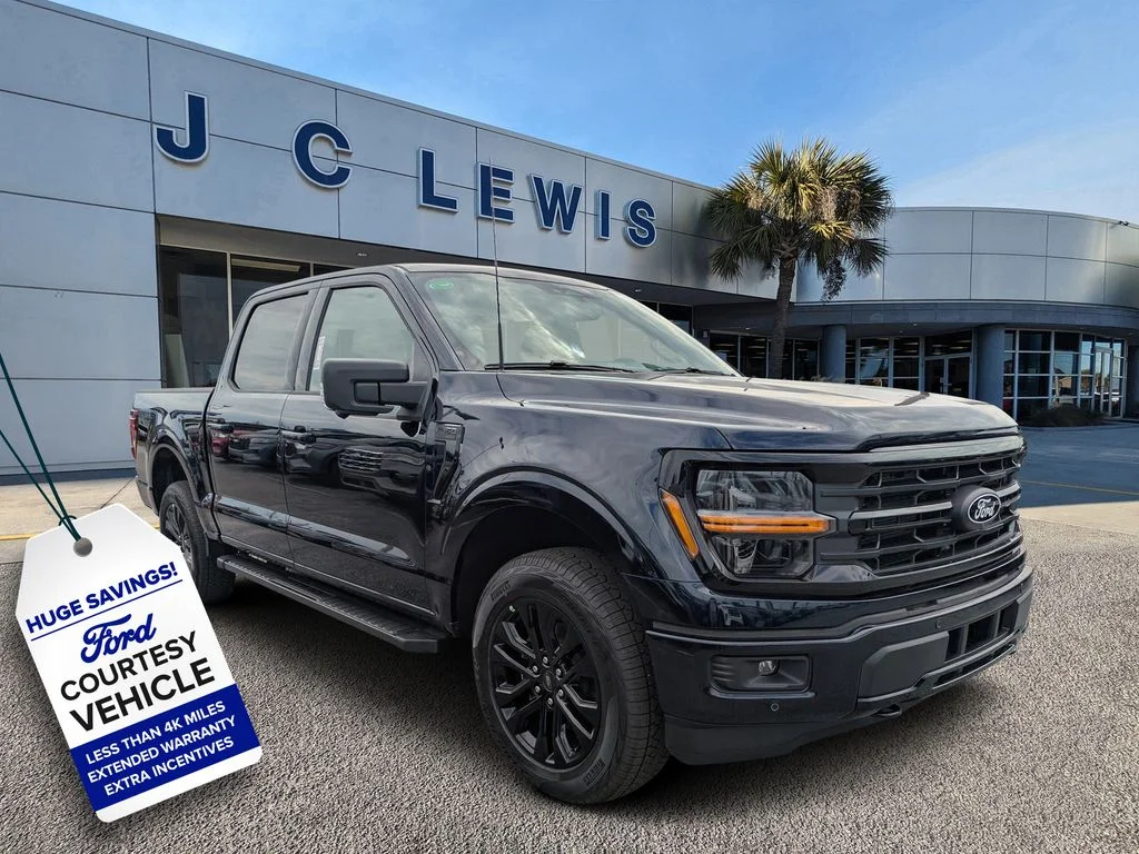 New 2026 Antimatter Blue Metallic Ford XLT image 1