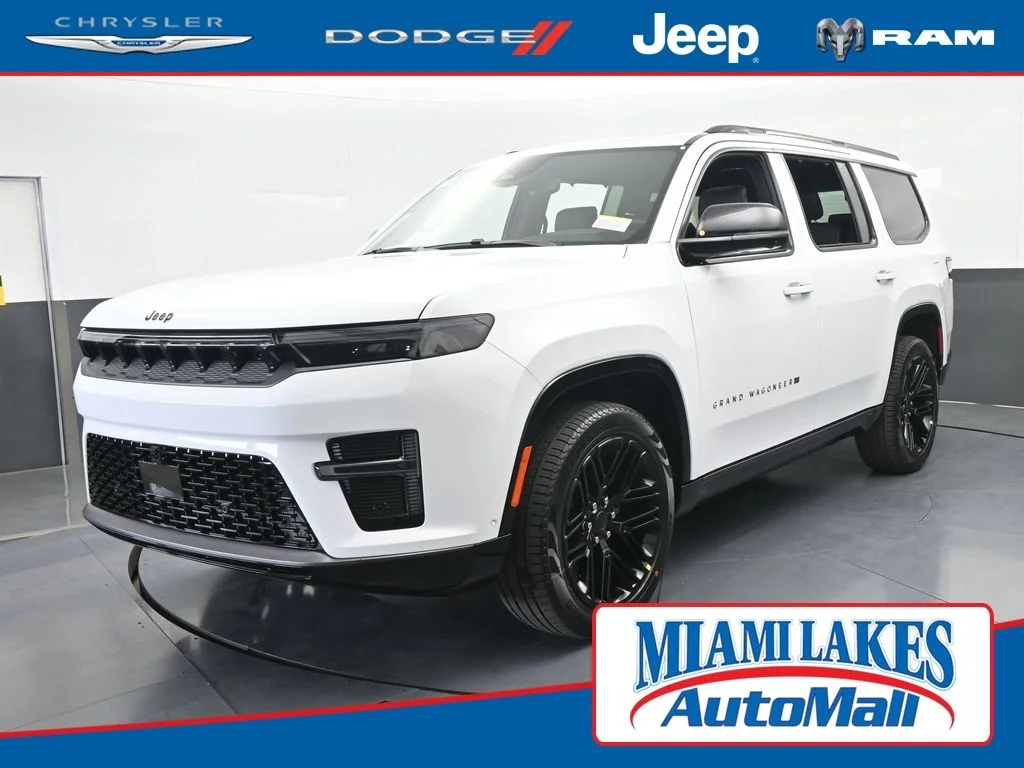 New 2026 Bright White Clear-Coat Exterior Paint Jeep Limited Reserve image 1