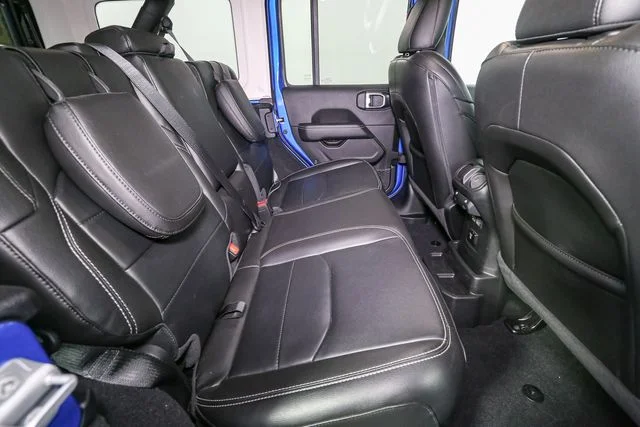 Used 2023 Blue Jeep Sahara 4xe image 19