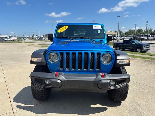 Used 2022 Blue Jeep Unlimited Rubicon image 5
