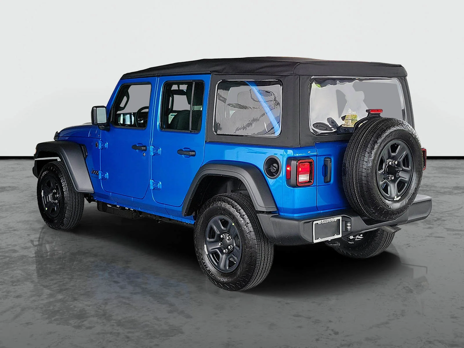 New 2026 Hydro Blue Pearl-Coat Exterior Paint Jeep Sport image 2