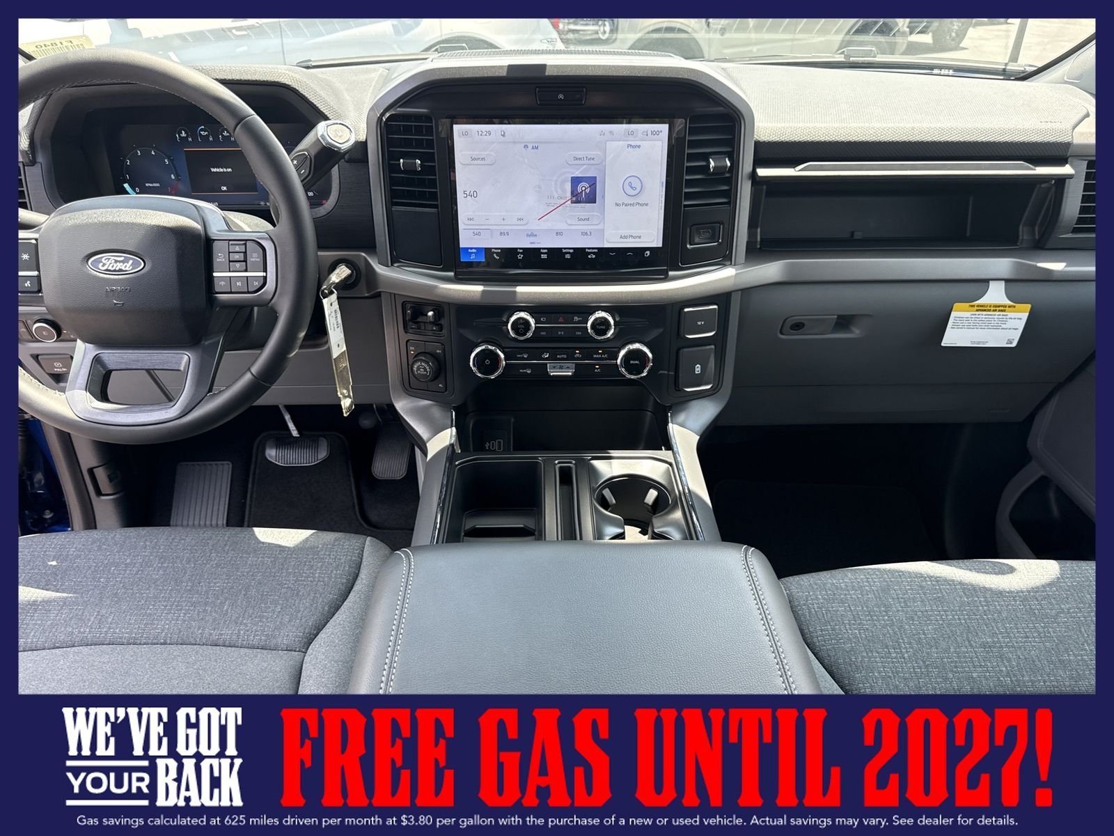 New 2026 Argon Blue Metallic Ford XLT image 11