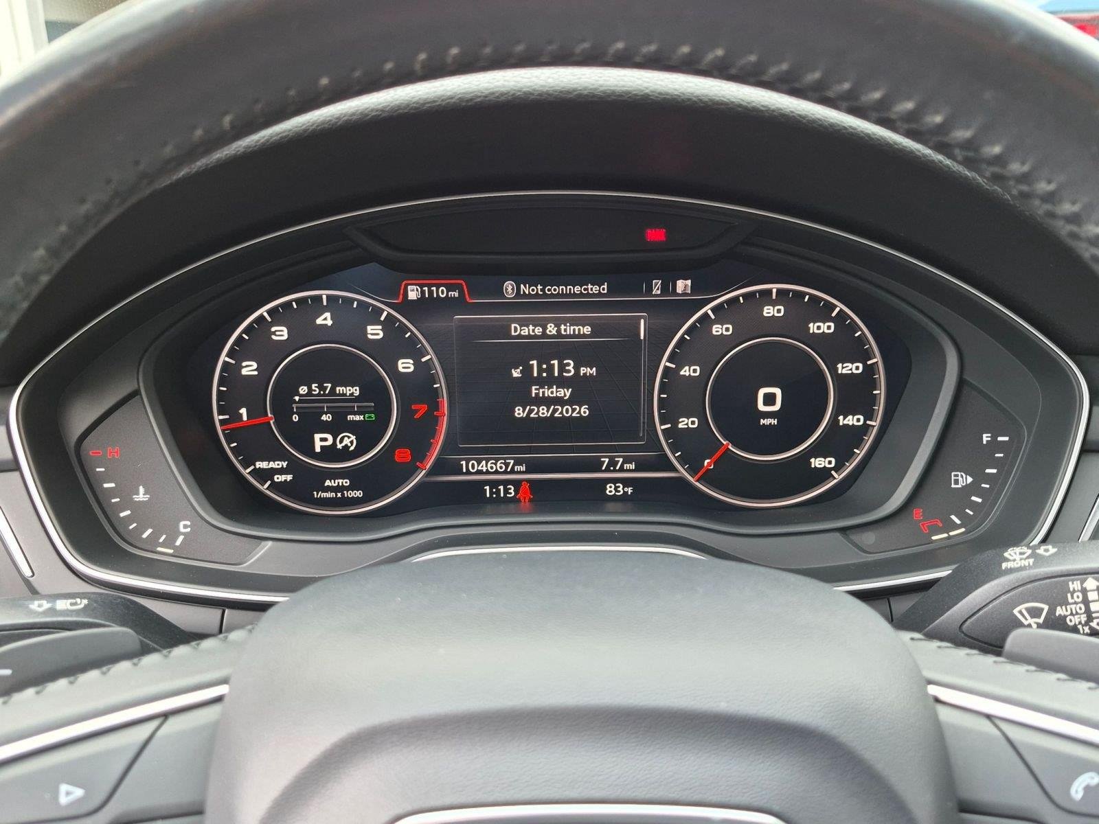 Used 2018 Glacier White Metallic Audi Premium Plus image 11