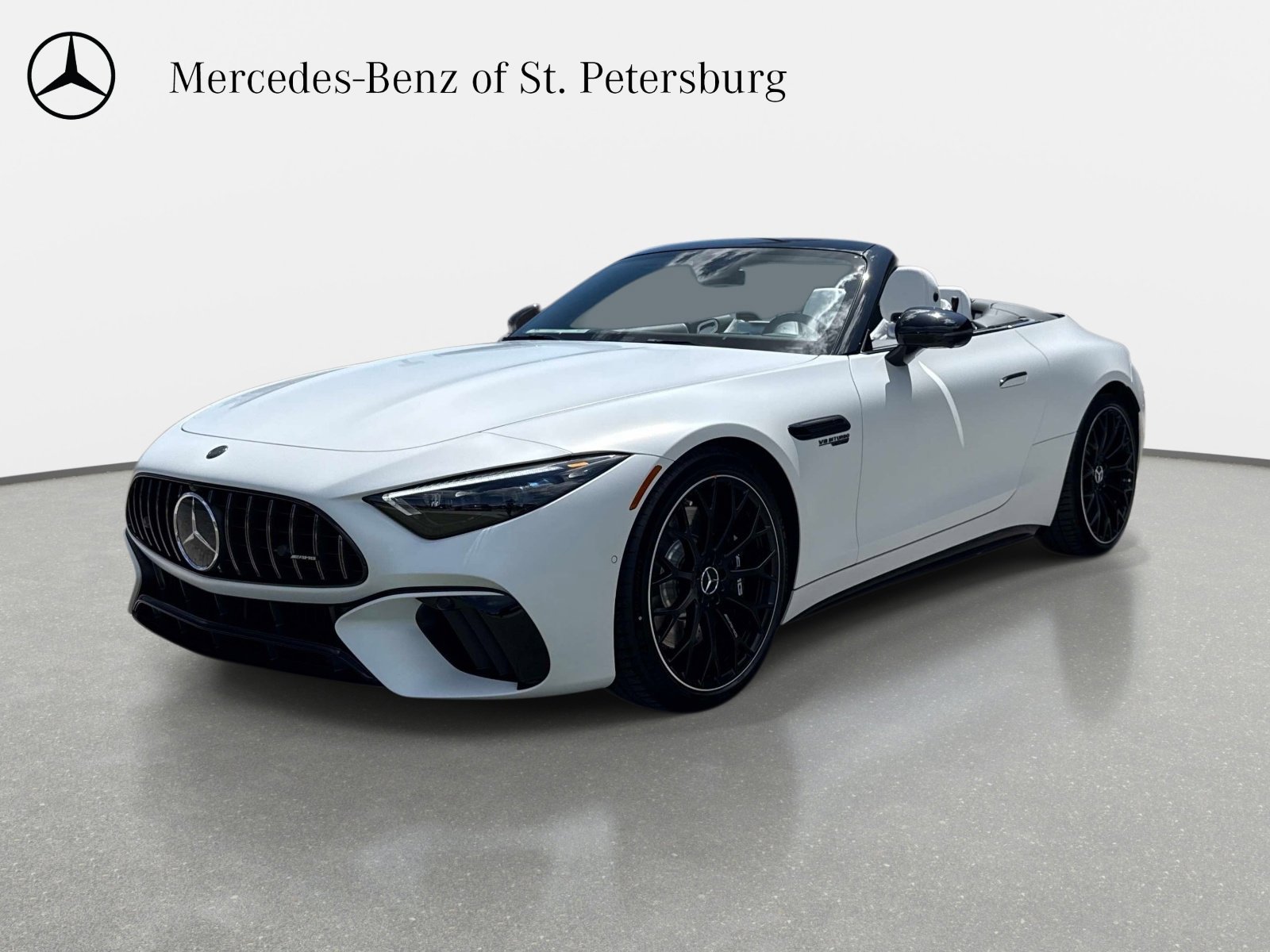 New 2026 Moonlight White Mercedes-Benz AMG®  55 Roadster image 2