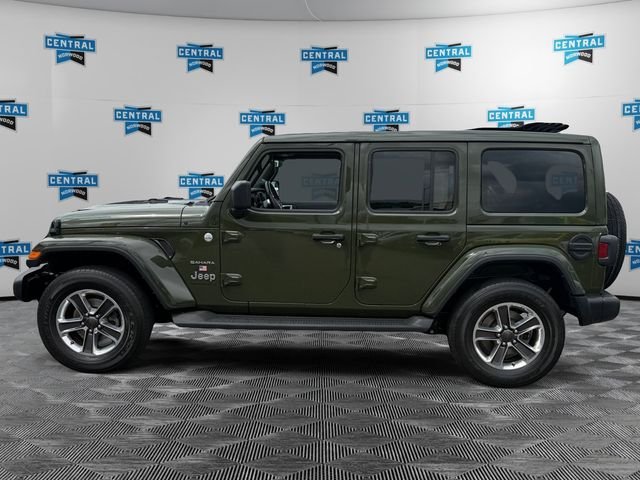 Certified Used 2023 Green Jeep Sahara image 3