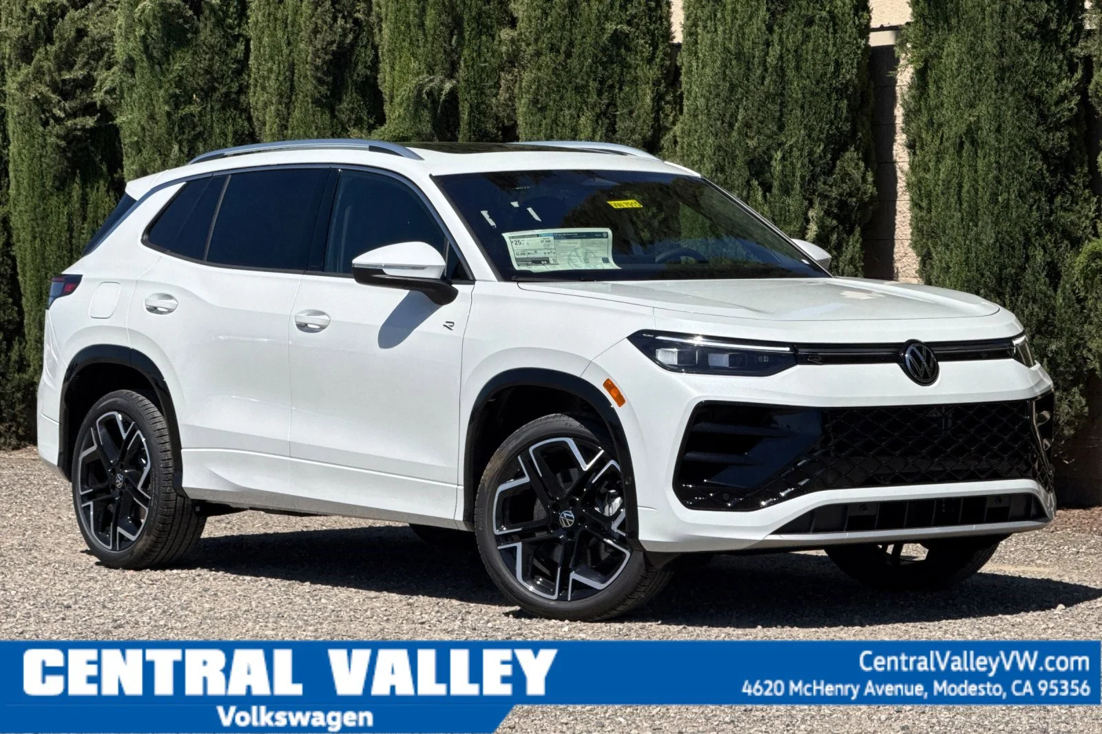 New 2026 Opal White Pearl Volkswagen SEL R-Line Turbo image 1
