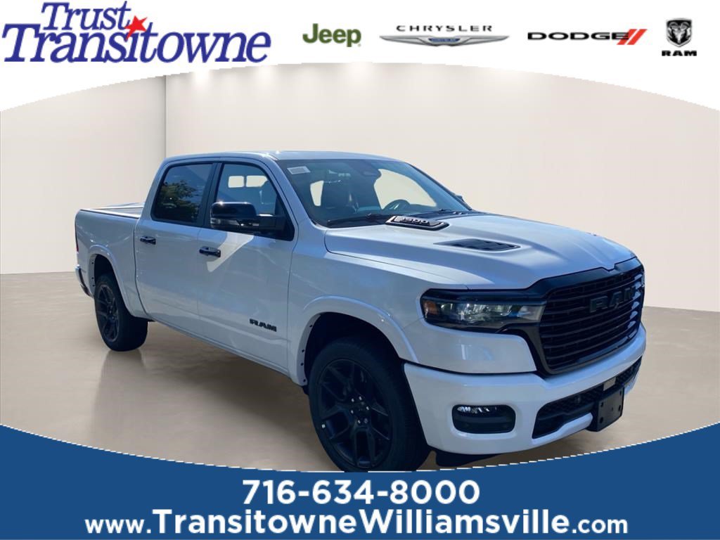 New 2026 Ivory White Tri-Coat Pearl-Coat Exterior Paint RAM Laramie image 1