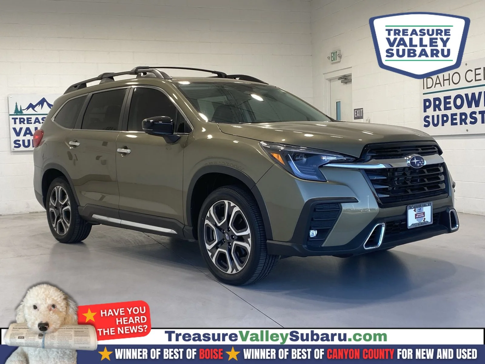 Certified Used 2026 Brown Subaru Touring image 1