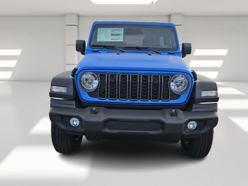 New 2026 Hydro Blue Pearl-Coat Exterior Paint Jeep SPORT S 4 DOOR 4X4 image 8