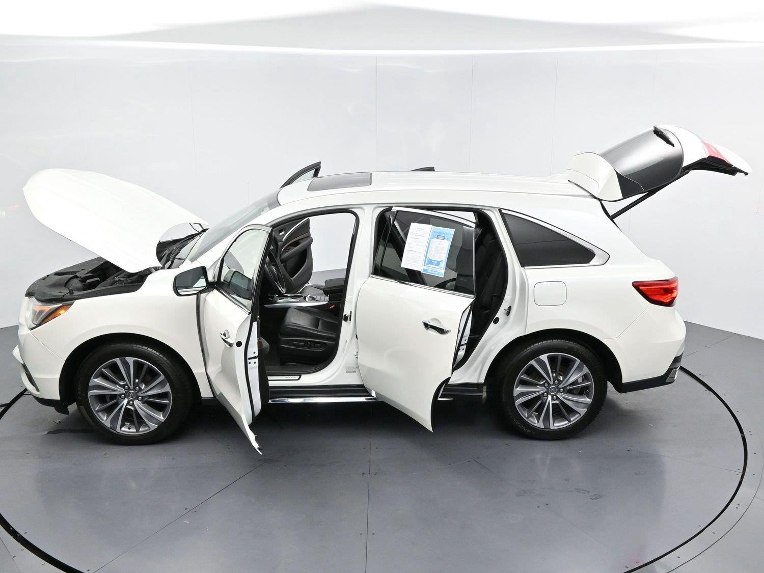 Used 2018 White Diamond Pearl Acura w/Technology Pkg image 53