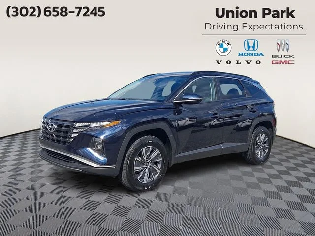Used 2023 Deep Sea Hyundai Blue image 1