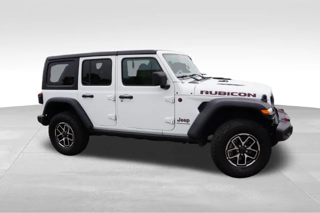 Certified Used 2025 White Jeep Rubicon image 3