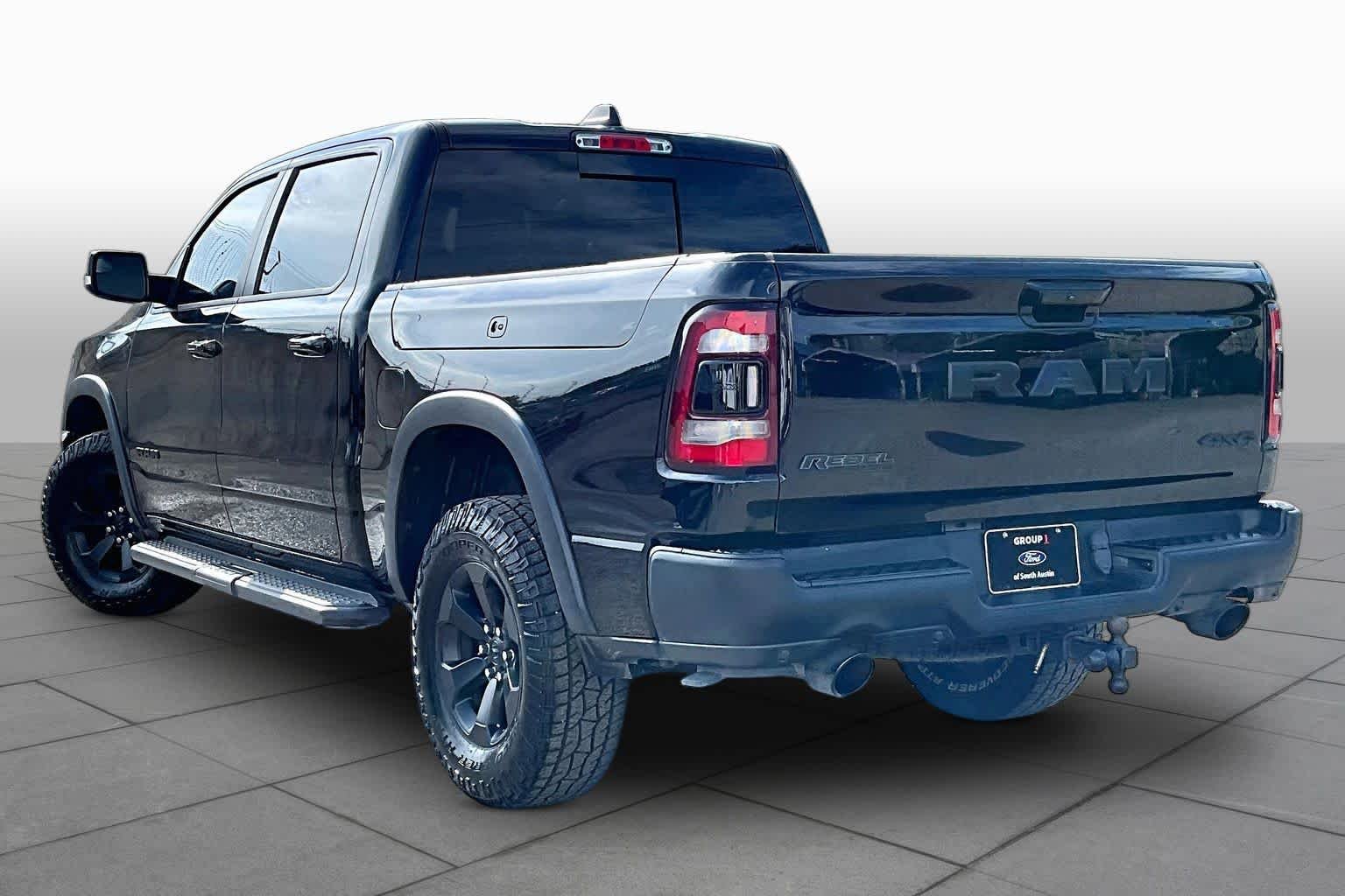 Used 2021 Diamond Black Crystal Pearlcoat Ram Rebel image 6