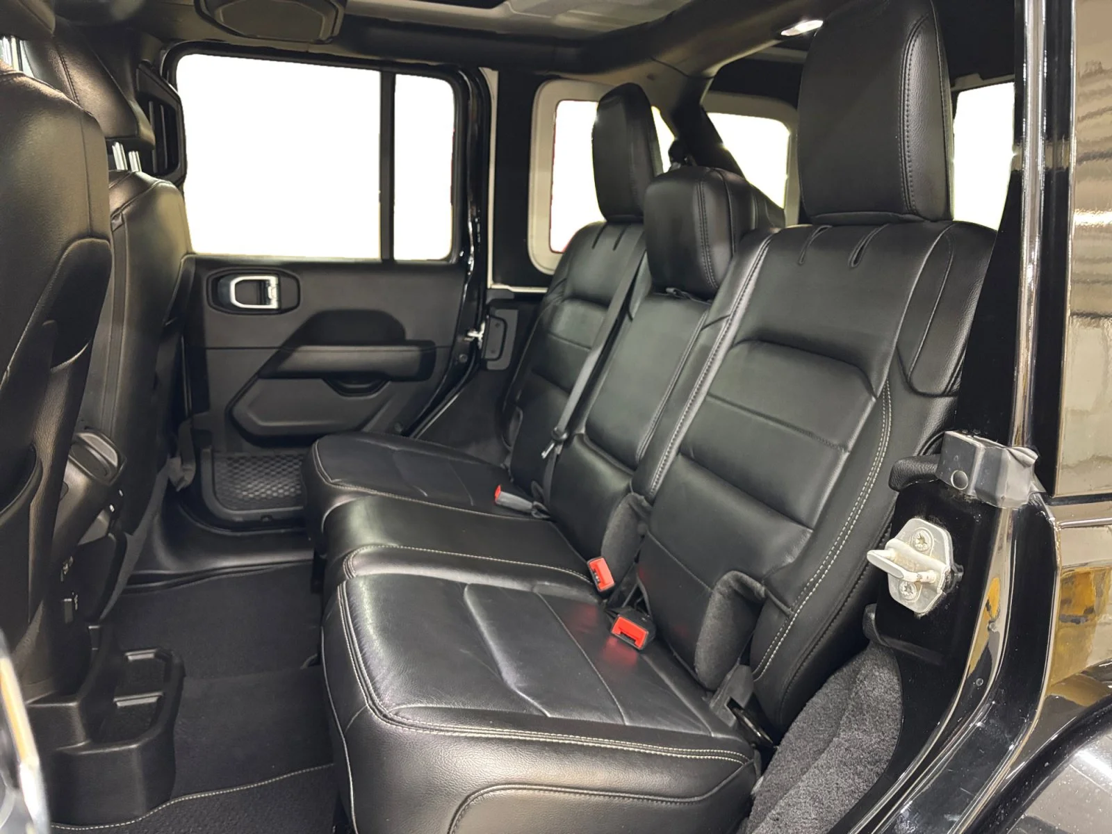 Used 2021 Black Jeep Unlimited Sahara 80th Anniversary image 16