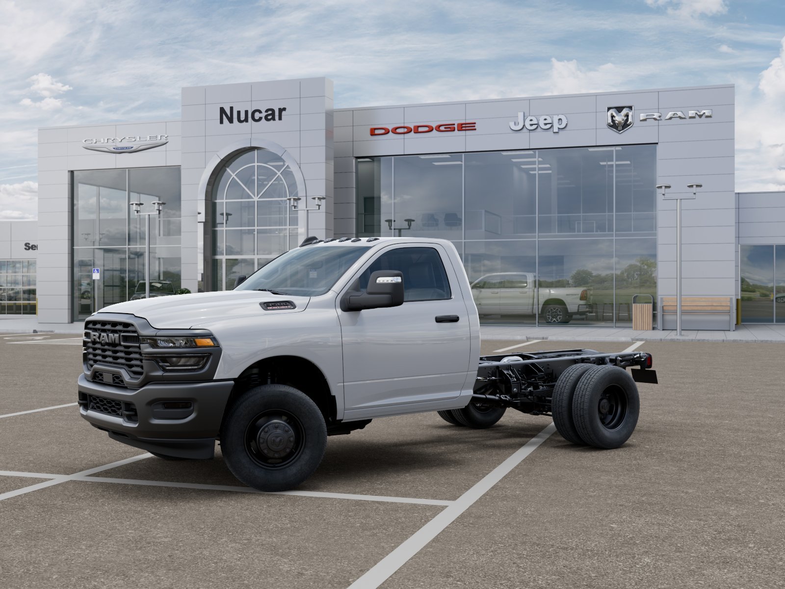 New 2026 Bright White Clear-Coat Exterior Paint RAM Tradesman image 20