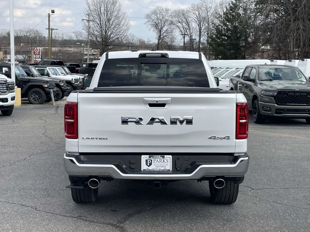 New 2026 Ivory White Tri-Coat Pearlcoat RAM Limited image 7