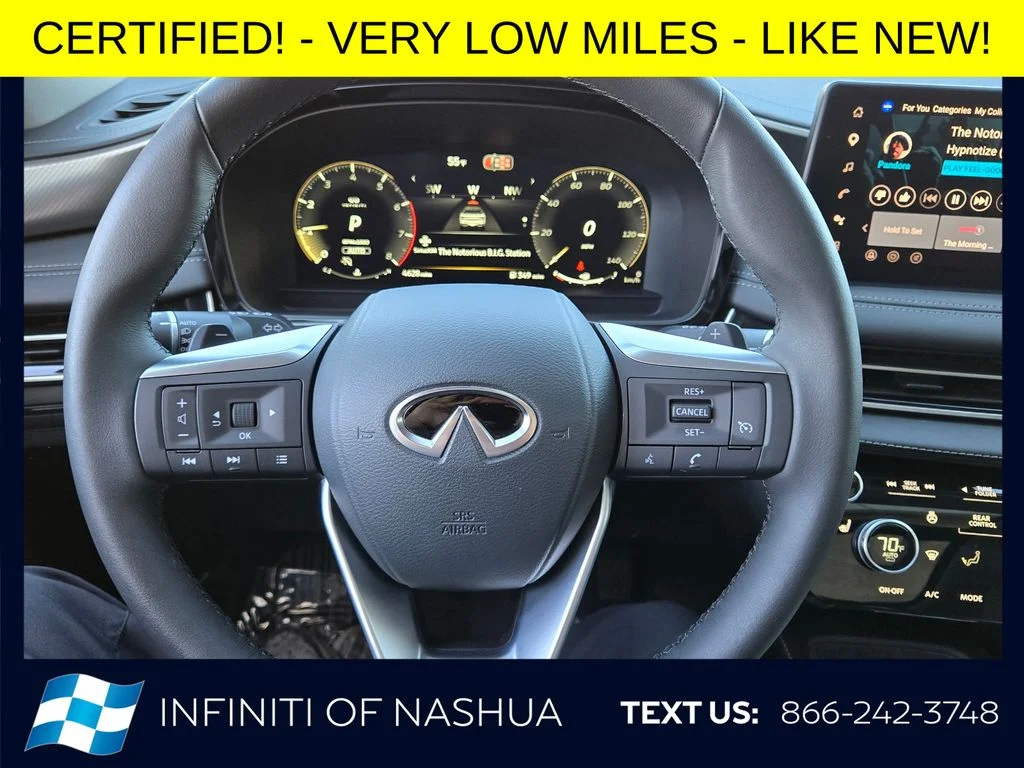 Certified Used 2026 Black INFINITI PURE image 23