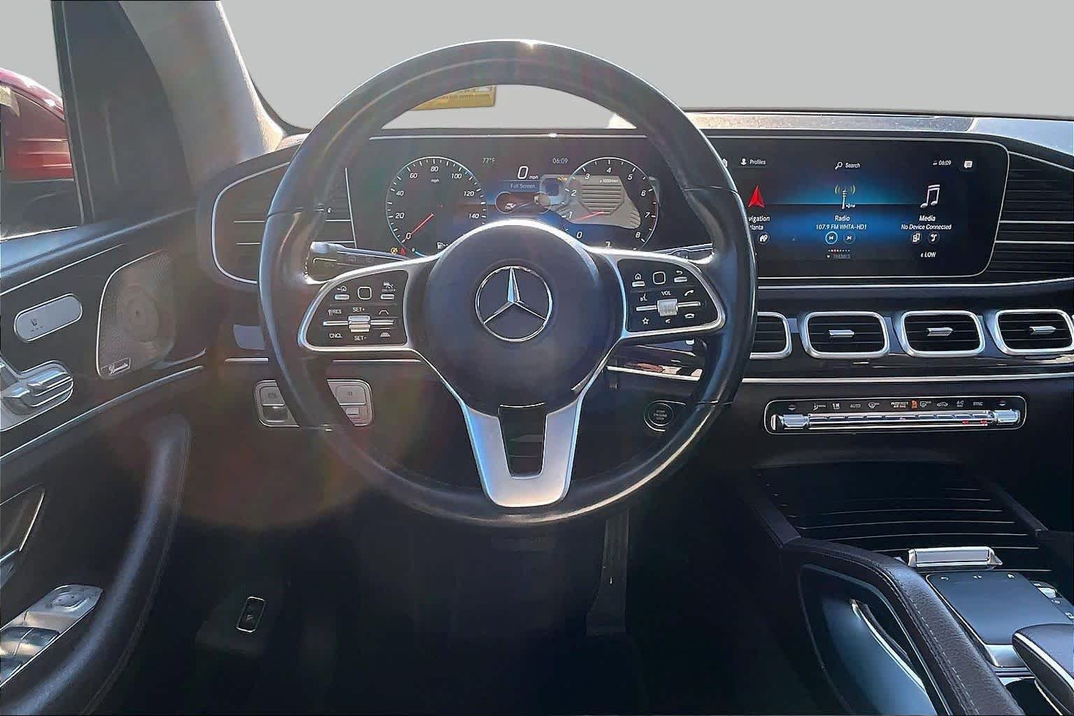 Used 2022 MANUFAKTUR Cardinal Red Metallic Mercedes-Benz GLE 350 image 6