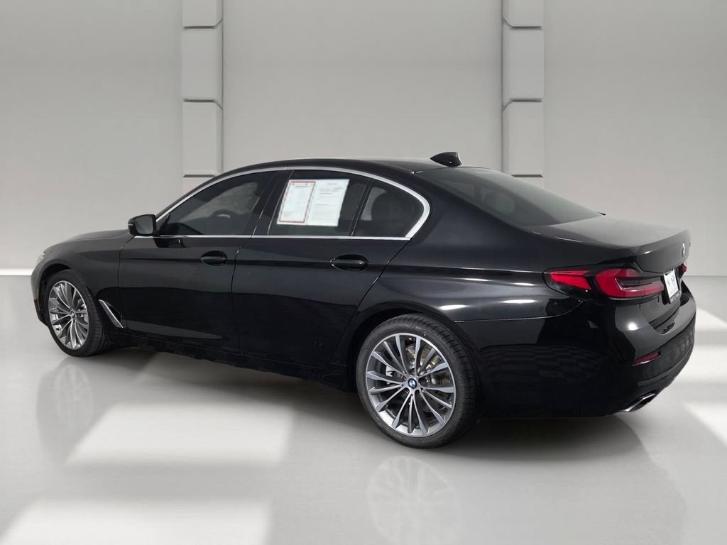 Certified Used 2023 Jet Black BMW 530i image 6