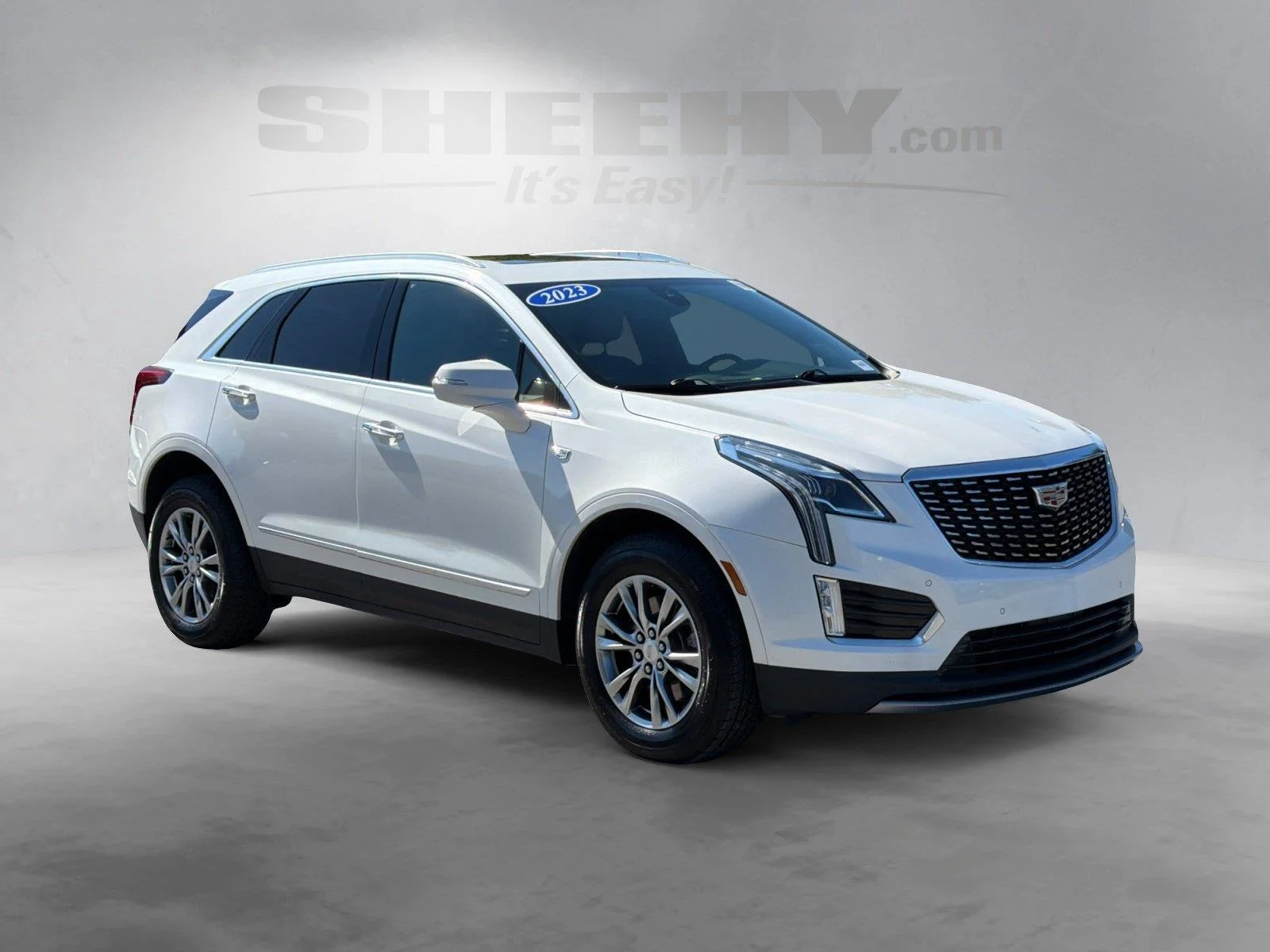 Used 2023 Crystal White Tricoat Cadillac AWD Premium Luxury image 2