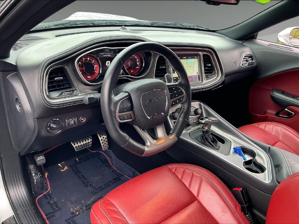 Used 2021 Triple Nickel Clearcoat Dodge SRT Hellcat Widebody image 8