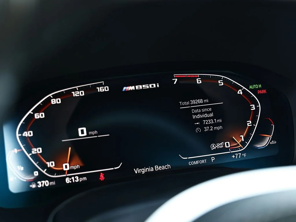 Used 2022 Carbon Black Metallic BMW M850i xDrive image 30