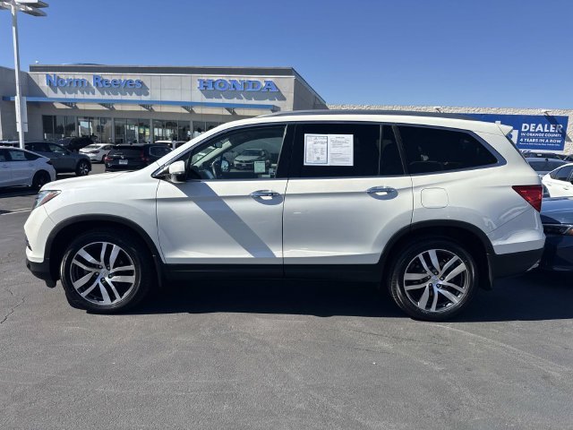 Certified Used 2018 White Honda Touring image 2