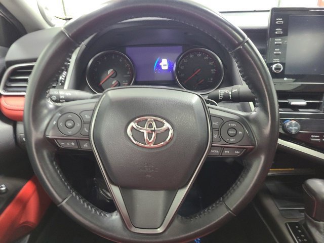 Certified Used 2021 Wind Chill Pearl/Midnight Black Metallic Toyota XSE V6 image 25