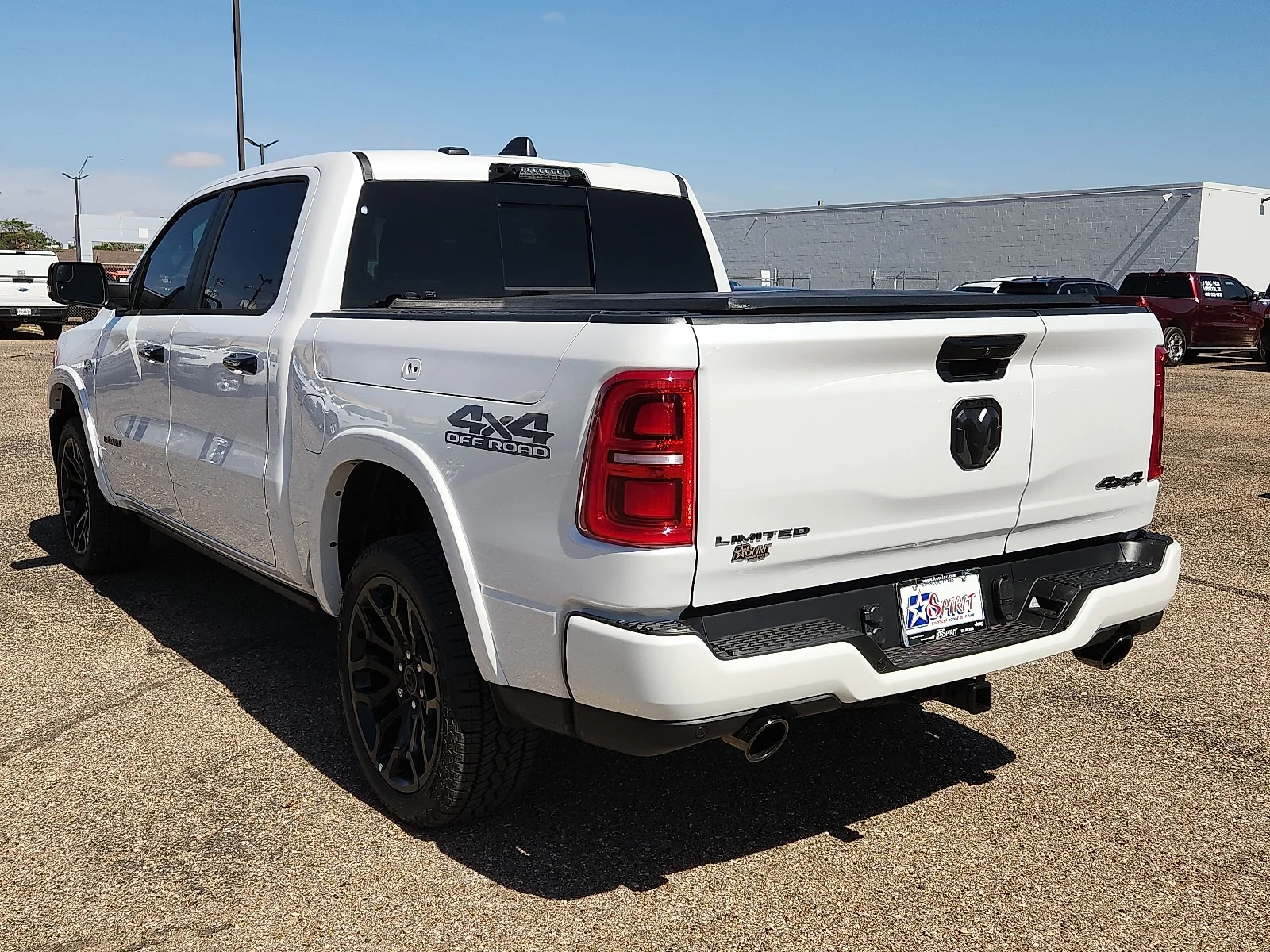 New 2026 PWD Ivory White Ram LIMITED CREW CAB 4X4 5