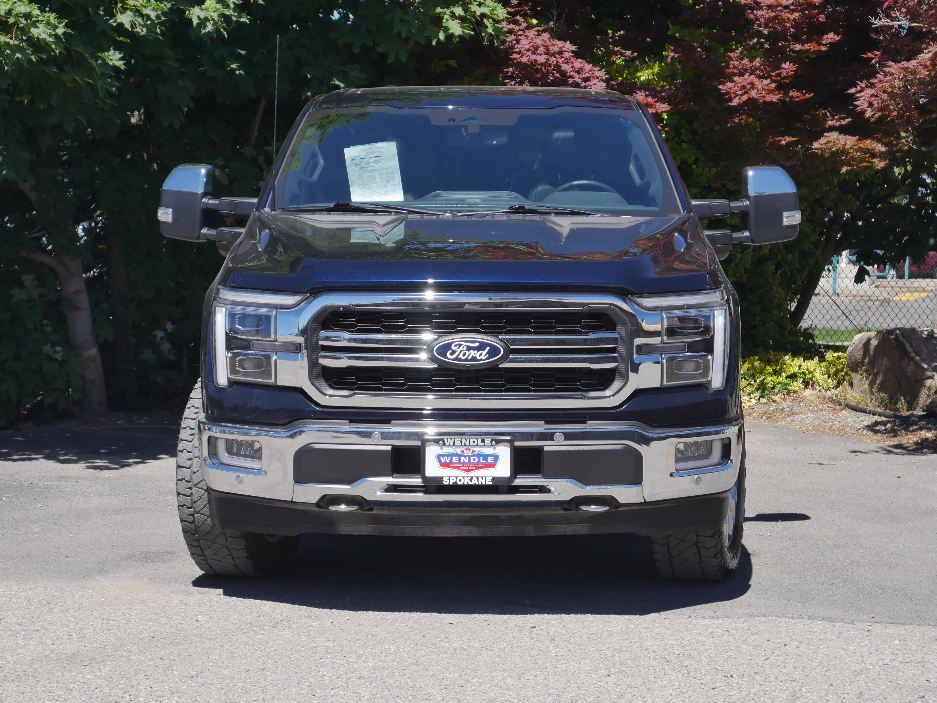 Certified Used 2024 Blue Metallic Ford LARIAT image 37
