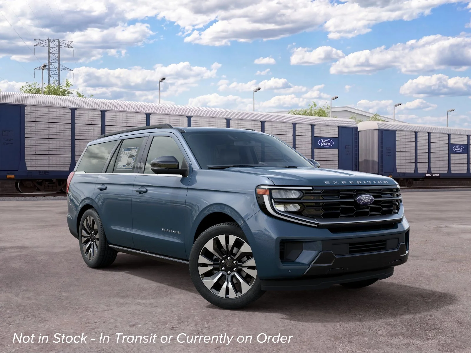 New 2027 Nocturnal Blue Metallic Ford Platinum image 4