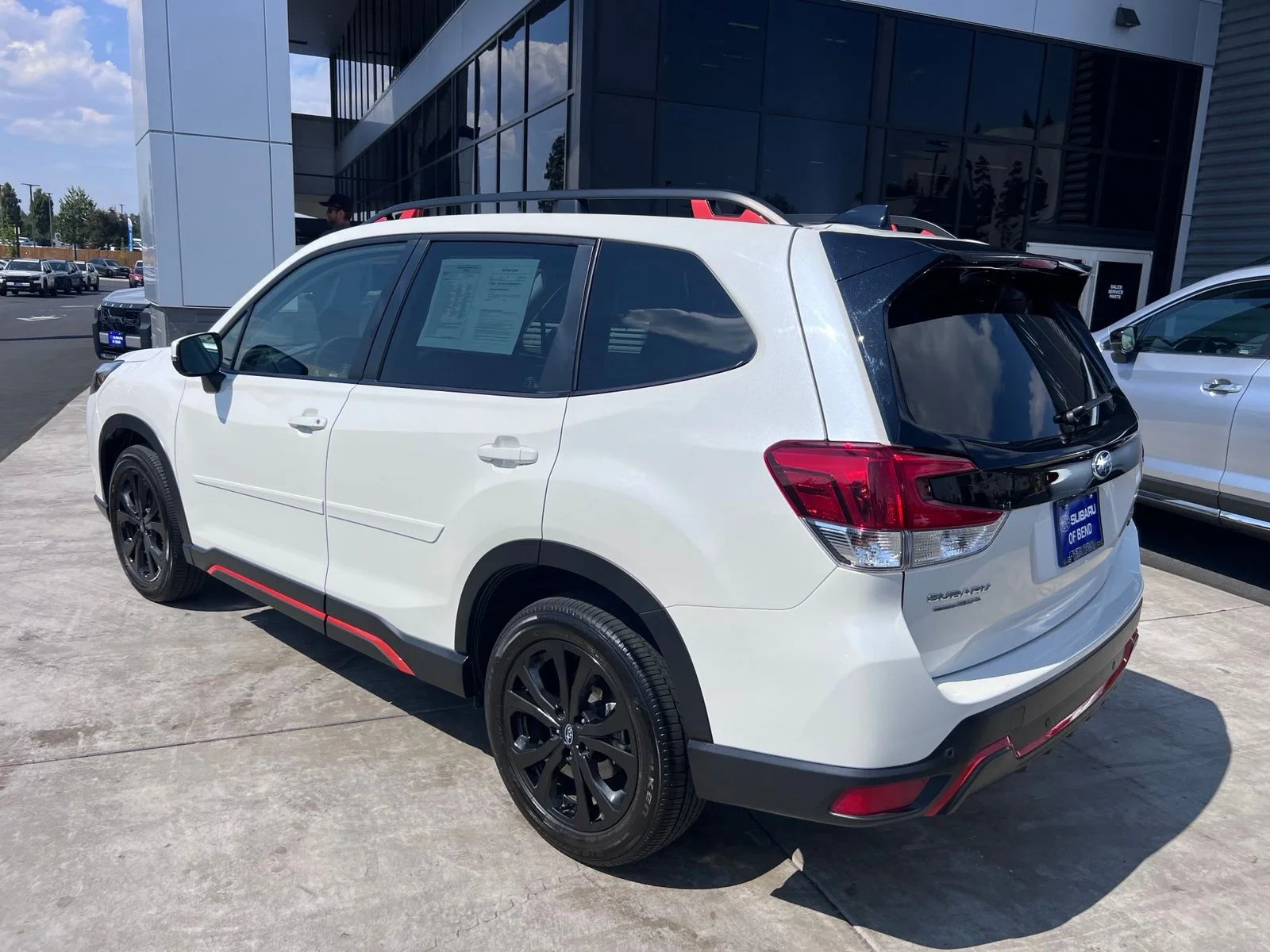 Used 2024 Crystal White Pearl Subaru Sport image 9