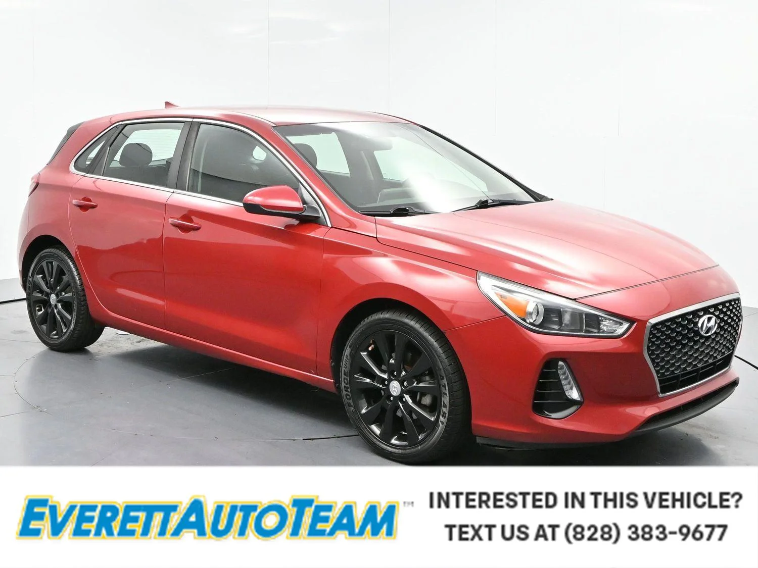 Used 2019 Scarlet Red Pearl Hyundai Auto image 1