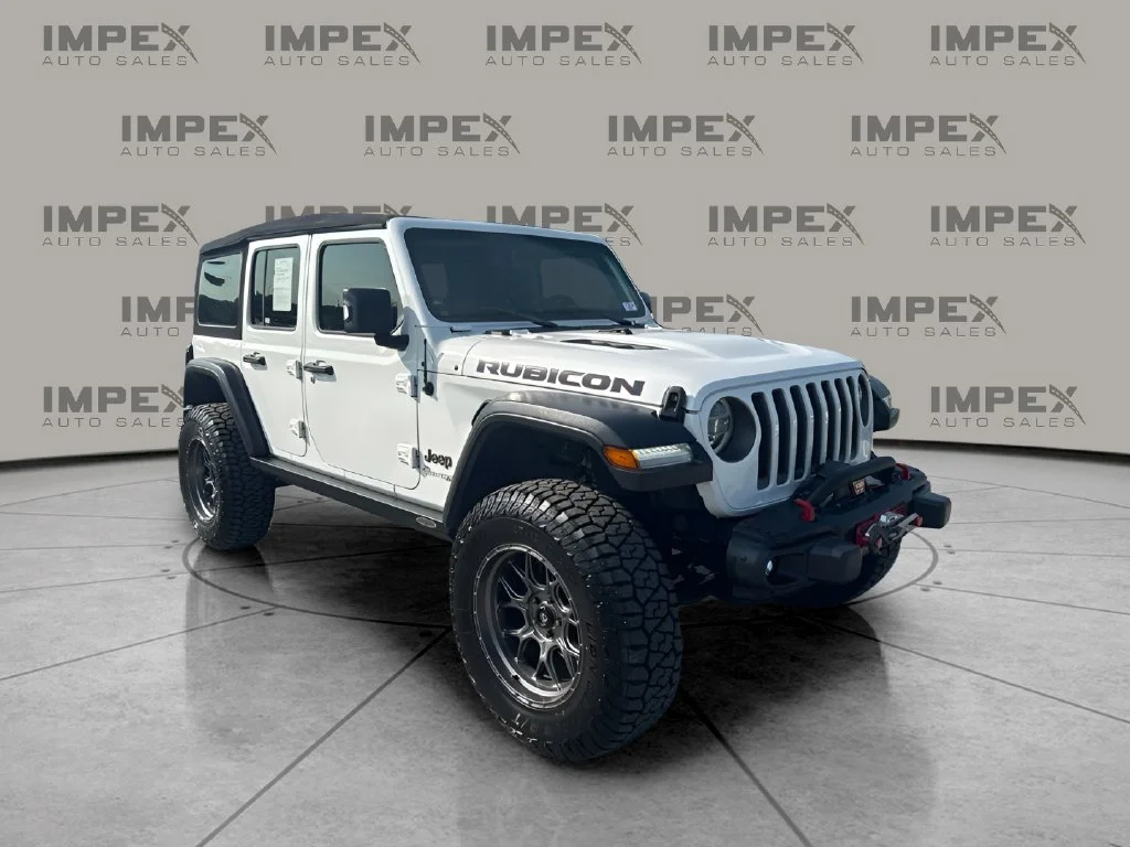 Used 2018 White Jeep Unlimited Rubicon image 7
