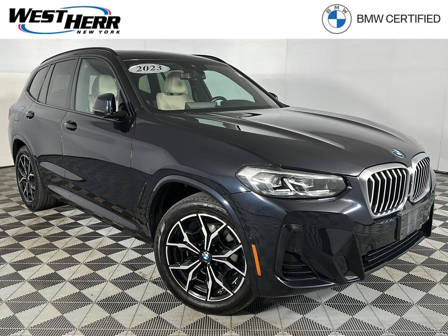 Certified Used 2023 Carbon Black Metallic BMW xDrive30i image 1