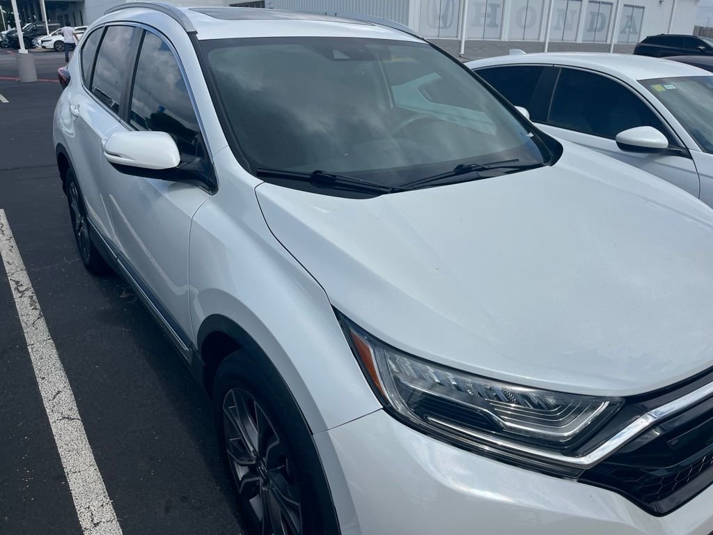Certified Used 2021 Platinum White Pearl Honda Touring image 3