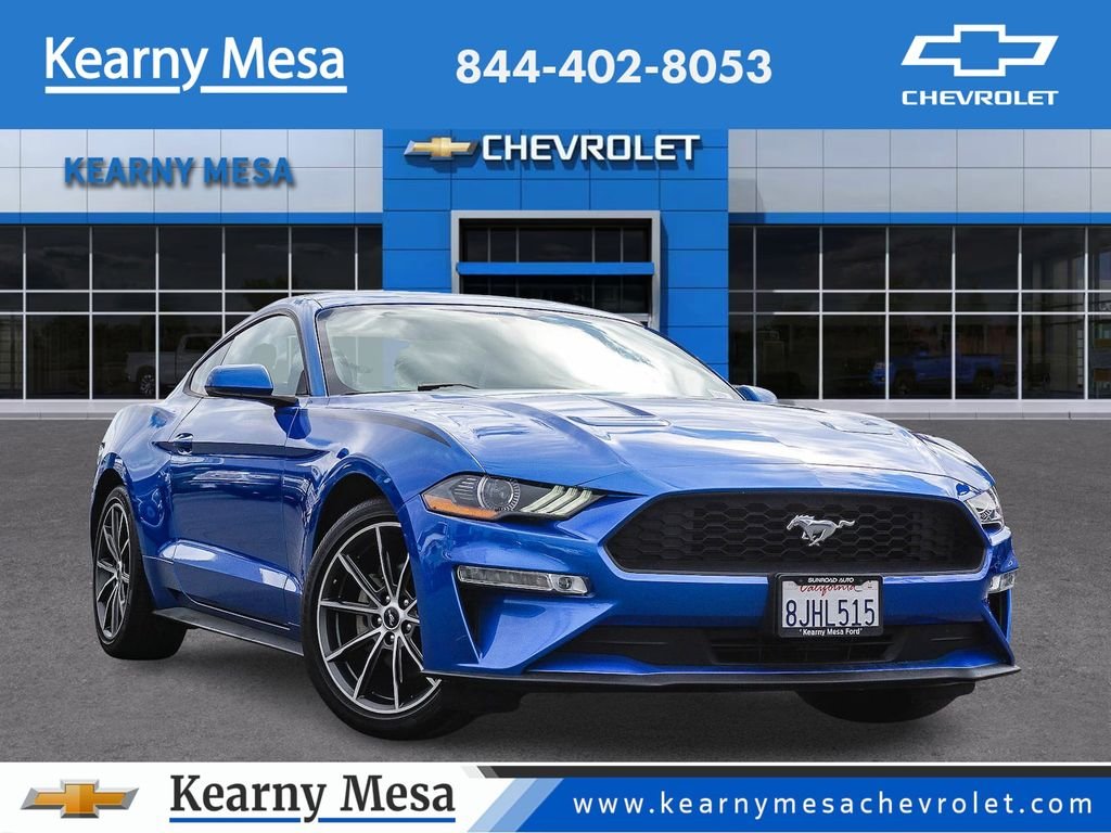 Used 2019 Blue Ford EcoBoost Premium image 1