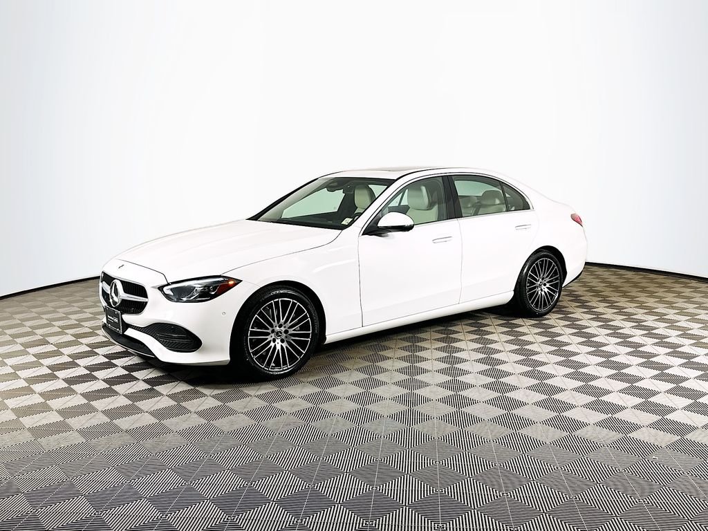 Certified Used 2024 White Mercedes-Benz C 300 image 3