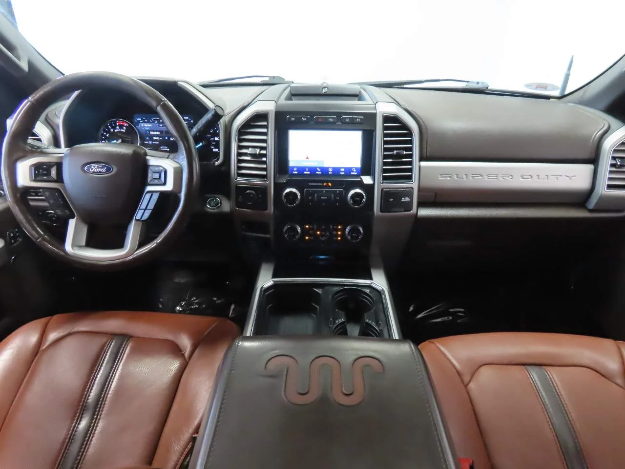 Used 2021 Oxford White Ford King Ranch Crew Cab image 18