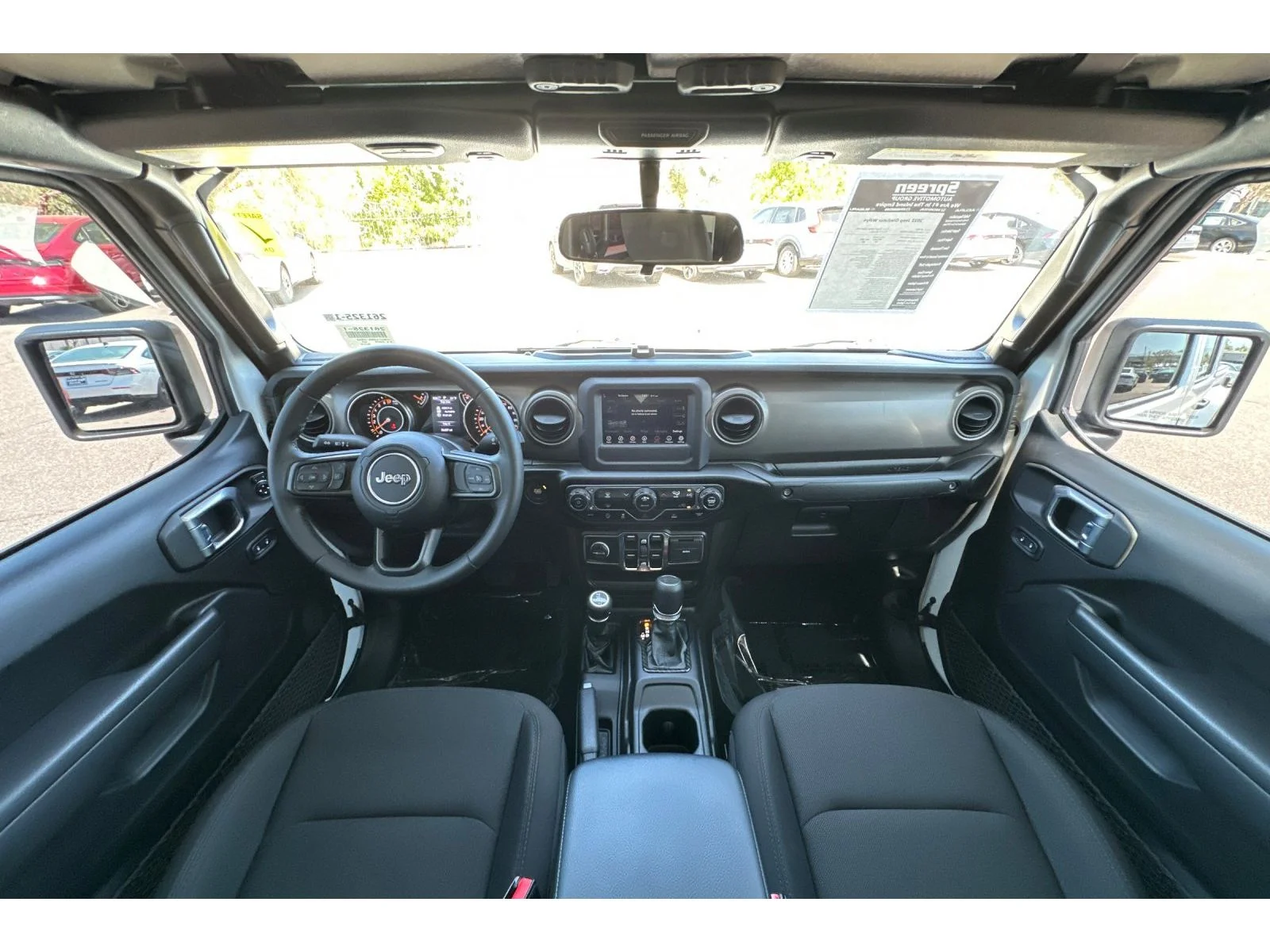 Used 2022 Bright White Clearcoat Jeep Willys image 15
