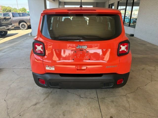 Used 2019 Orange Jeep Sport image 4