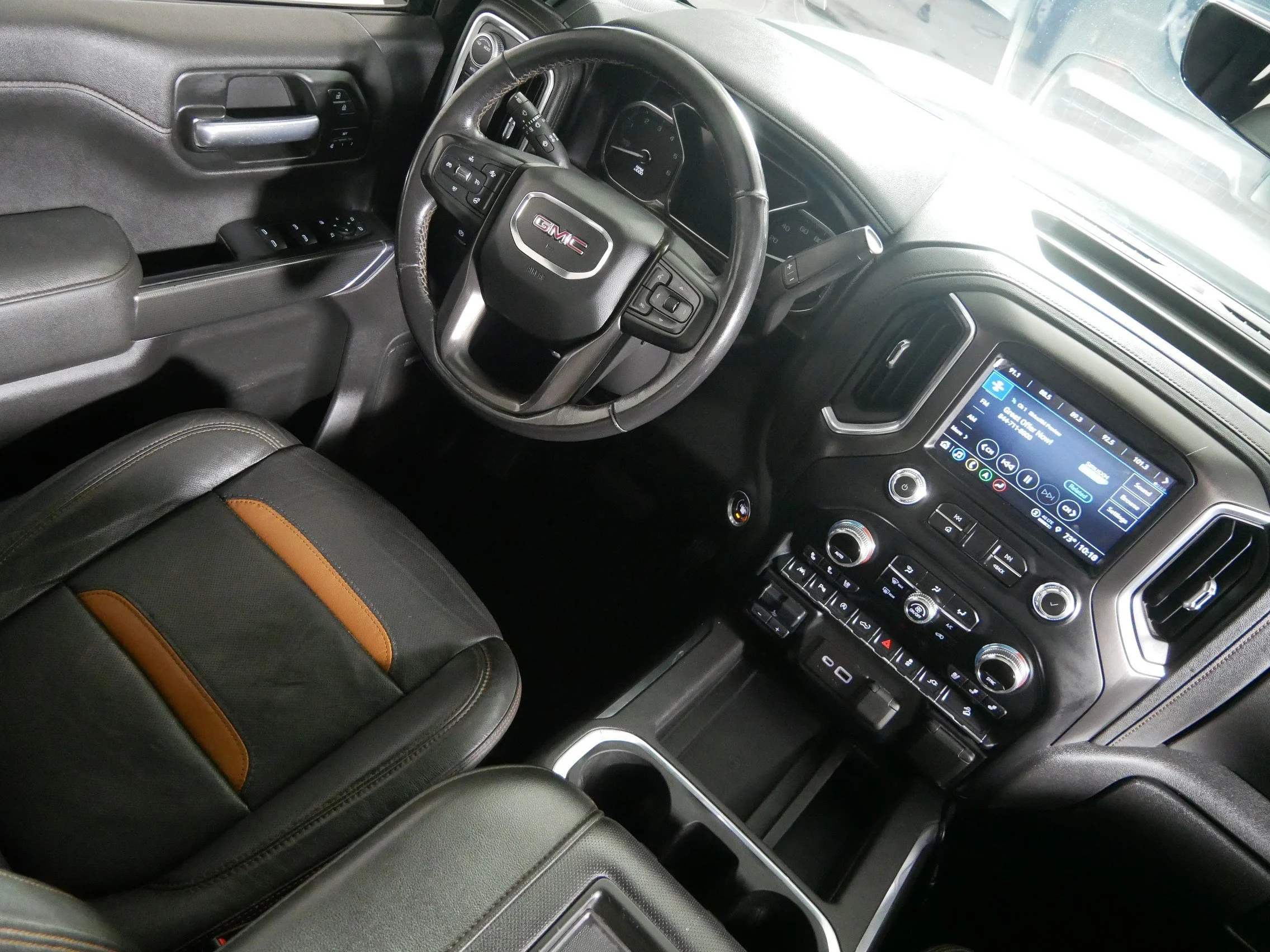 Used 2021 Satin Steel Metallic GMC AT4 image 9