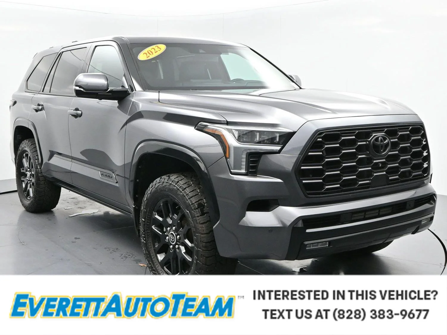 Used 2023 Magnetic Gray Metallic Toyota Platinum image 1